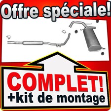 Ligne pot d'échappement pour