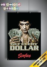 TONY MONTANA MONEY WALL ART