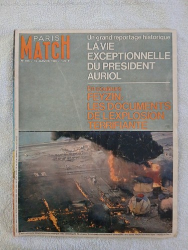 Paris match 875 01 1966 - match, n°875
