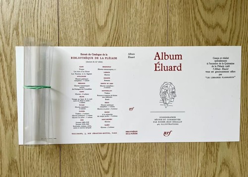 Jaquette album eluard - eluard, la