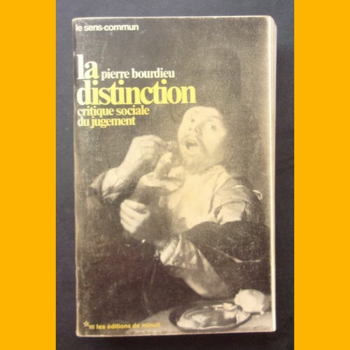 Distinction critique - distinction,