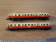 Autorail Picasso Jouef Avec Sa Remorque.Ho. Bon Fonctionnement Ho Jouef.