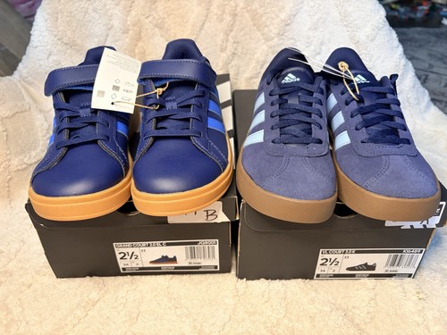 Adidas kids blue gum - low, top