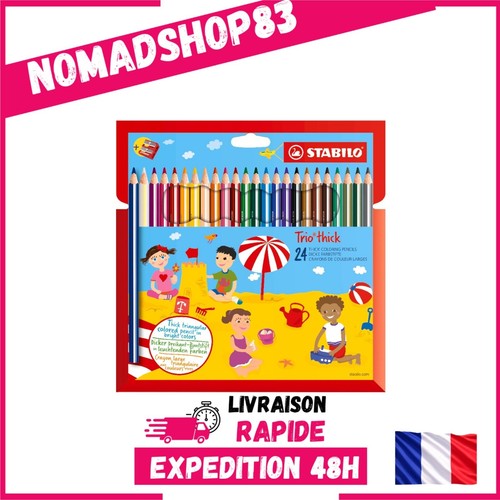 Crayons couleur stabilo - couleur,