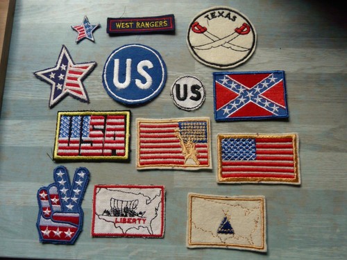 Vintage écusson états unis
