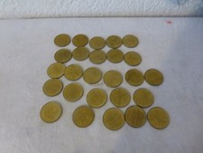 lot jetons piece collection SHELL avion aviation astronaute vintage 