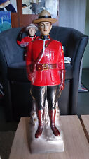 bouteille figurine police canadienne RCMP ( bottle figurine Canadian police )