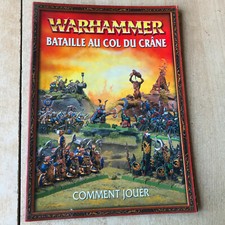 livre WARHAMMER : bataille au col du Crâne
