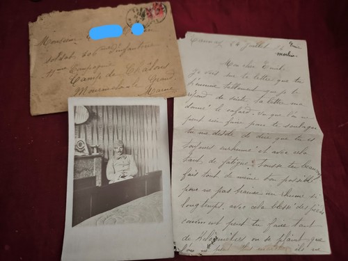 Enveloppe texte une photo - enveloppe,