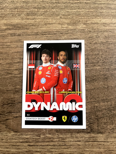 Cartes topps turbo - topps, f1