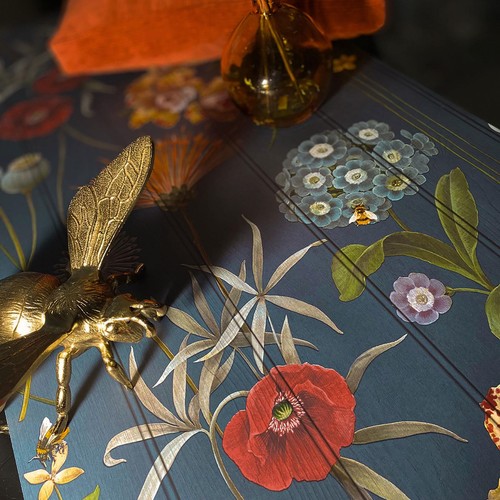 Papier peint botaniste fleurs - papier,