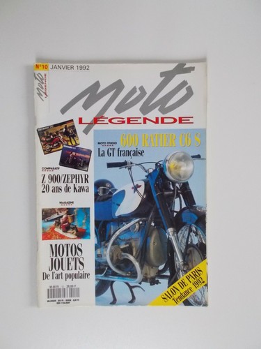 Moto légende kawasaki - n°10,