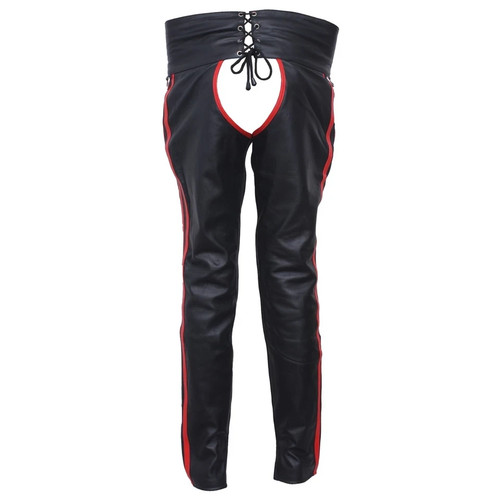 Real leather gay chaps mens - real,