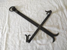 Ancien Support assiette en Fer