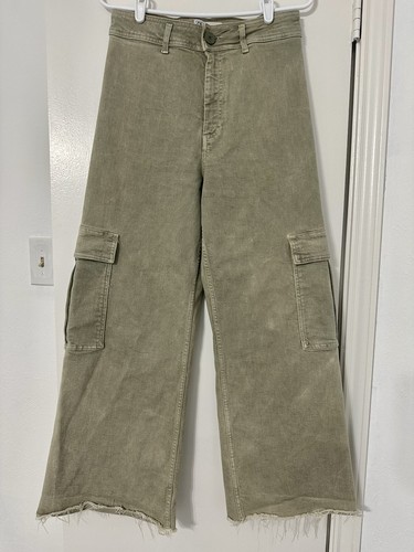 Women zara cargo wide - zara, leg
