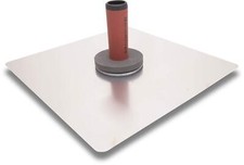 2D Taloche en aluminium 34 x 34 cm Import Grande Bretagne