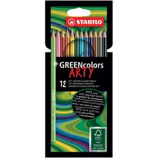 Etui carton de 12 crayons de