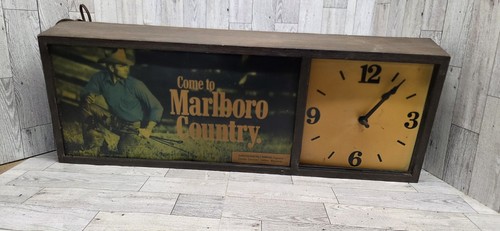 Vtg marlboro man lighted - vtg,