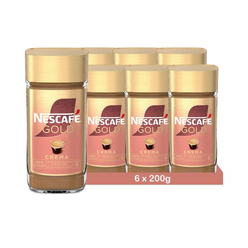 Nescafé gold crema - gold, (6