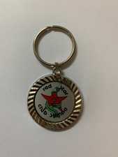 PORTE CLE VINTAGE FOOTBALL RED