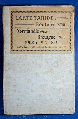 Carte taride normandie - taride, n°