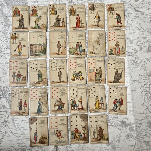 Jeu cartes jouer ancien le - jeu,