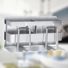  Wall Mounted Space Saver Organisateur Salle De Bain Brosse À Dents