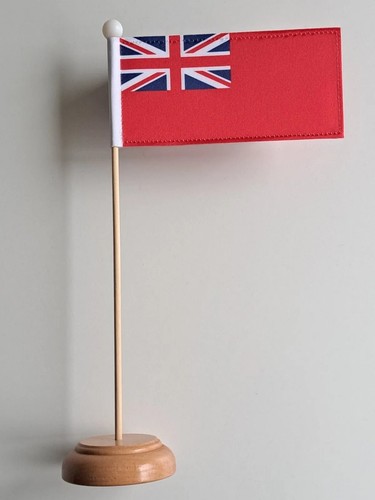 Drapeau table bois - drapeau, de