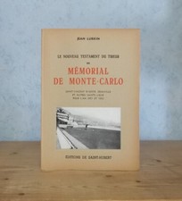 CHASSE ANECDOTES TIR AUX PIGEONS MEMORIAL DE MONTE-CARLO (JEAN LURKIN 1953).