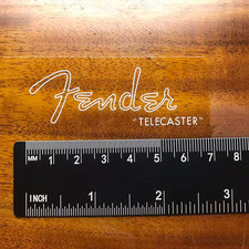 3Pcs White tele guitar logo