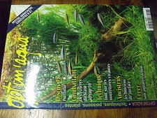 µ? Revue Optim Aqua n°7 Créer Aquaterrarium Ancistrus Nourriture vivante Discus