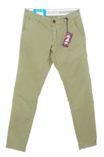 PULL IN pantalon chino  vert