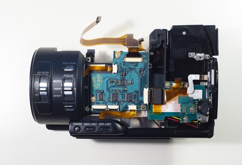 Sony dsr pd170 - left, body