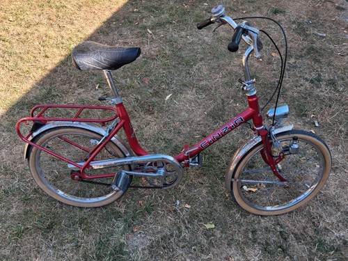 Vélo pliable cinzia rouge - pliable,