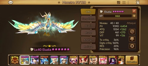Compte summoner war eludia - summoner,