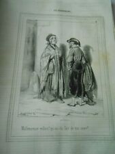 Caricature 1840 - Les