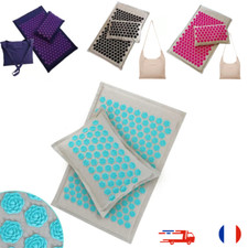 Coussin Oreiller Tapis d'Acupression - Relaxation Soulagement Douleur musculaire