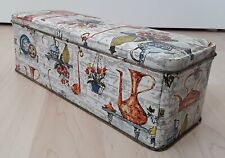 ancienne boite tole biscuits biscottes déco cuisine