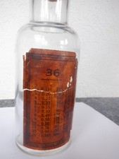 Ancienne bouteille graduée