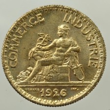 50 Centimes 1926 Qualité France Chambre De Commerce 