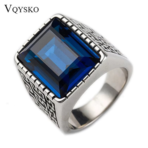 Bague homme vintage - vintage, acier