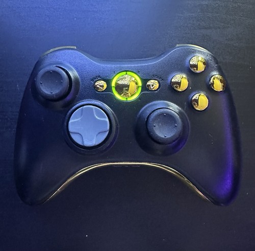 Black gold wireless xbox - wireless,