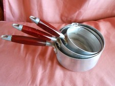 Série de 3 Casseroles en Alu