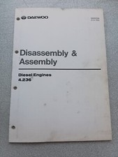 Manuel Utilisation Maintenance Daewoo Chariot Élévateur SB2037E00 4.236 Diesel 