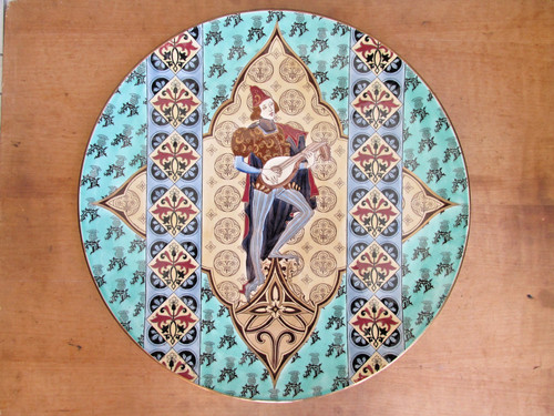 Gien grand plat ancien - grand,