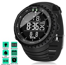 Montre bracelet tactique - montre-bracelet,