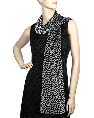 Silver black stretch - black,