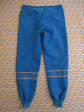 Pantalon Adidas 80'S bleu et gris Velour Survetement vintage Pants Homme - XL