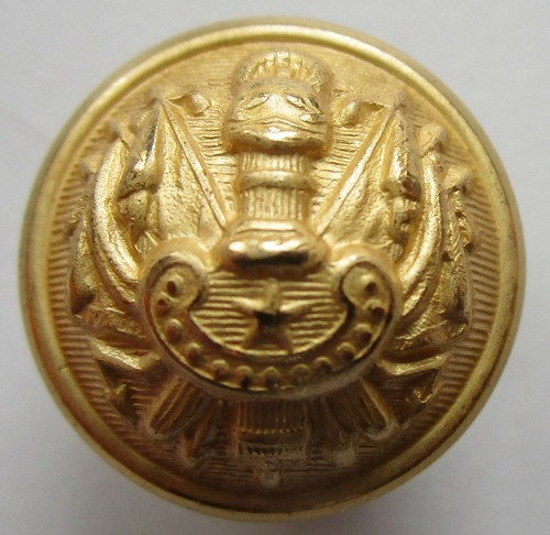 Bouton militaire bombé - , en