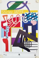 Affiche SHIRLEY JAFFE 2008 Exposition FRAC Auvergne